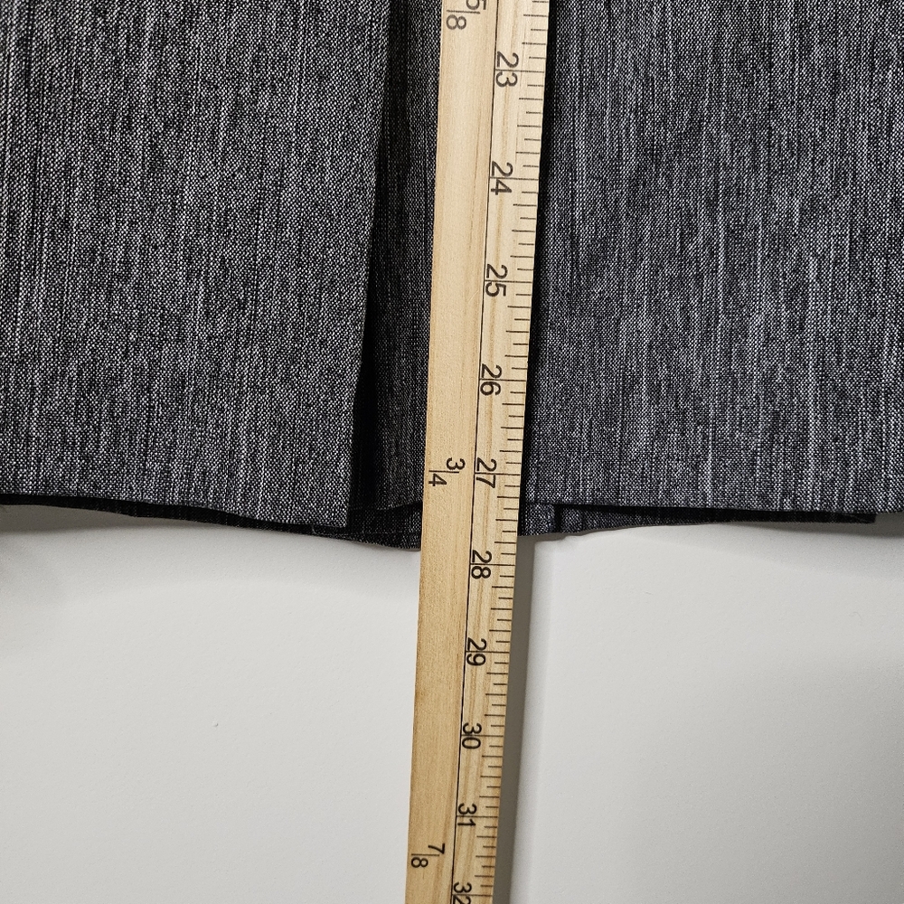 Women's Gray A-Line Skirt Plus Size 24W Knee Length Career Casual Pleats Stretch - Picture 9 of 9